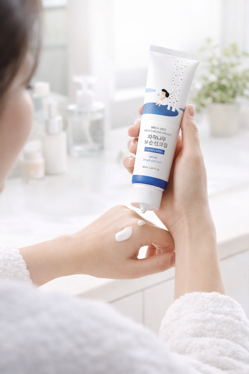 ROUND LAB Birch Juice Sunscreen SPF50+ (50ml)